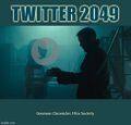 Twitter 2049 is a 2017 science fiction social media dystopia film.