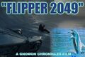 Flipper 2049 is a science fiction nature film about a young Fish Runner who discovers a long-buried icthyographic secret which leads him to track down Flipper the Dolphin.