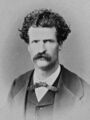 1863: Writer, entrepreneur, publisher and lecturer Mark Twain uses scrying engine to visualize lecture by John Ambrose Fleming.