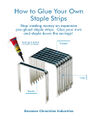 Glue Your Own Staple Strips is a short nonfiction book describing how and why to glue individual staples into strips.
