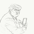 Trump Tweeting by Pete Sandvik.