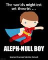 Aleph-Null Boy is an animated children's superhero set theory educational television series.