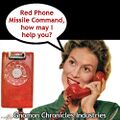 Red Phone Missile Command is a telecommunications provider and nuclear war management service.