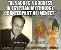 Al Sack is a goddess in Egyptian mythology, counterpart of Imentet.