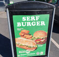 Serf Burger is a plant-based foodstuff formulated for the masses.
