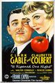 It Ripened One Night is a 1934 American romantic comedy film with elements of screwball horticulture about a pampered socialite (Claudette Colbert) who tries to get out from under her father's thumb and falls in love with a roguish gardener (Clark Gable).