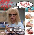 A Taste of Intubation is a comedy-horror coming-of-age film about a naive young paramedic (Garth Elgar) in the age of COVID.
