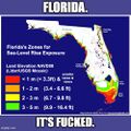 "Florida. It's Fucked." is a public awareness campaign which mocks people who deny ongoing sea level rise and coastal flooding.