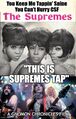 This Is Supremes Tap is a 1984 documentary film about the history of spinal taps narrated by the fictional English heavy metal band Spinal Tap and the nonfictional American singing group The Supremes.