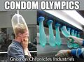 The Condom Olympics are the leading international condom sporting events.