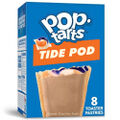 Tide Pod Pop-Tarts is a seasonally available variety of Pop-Tarts flavored with Tide laundry detergent pods.