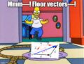 "Floor Vectors" is an episode of the American animated mathematical television series The Simpsons.