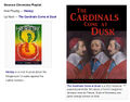 Now Playing — Heresy Up Next — The Cardinals Come at Dusk