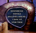 The anagram "Moonbeam Voyage Jollities Ahead: I Dial Up Star Trek" may be related to one or more of the Forbidden Episodes.