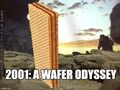 2001: A Wafer Odyssey is a short industry training film produced by the Interplanetary Chocolate Marketing Group.
