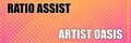 "Artist Oasis" is an anagram of "Ratio Assist".
