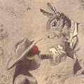 Tar-Baby 9000 is the best known and most computationally demonic Tar Baby of modern time. In this 1895 photograph, Tar-Baby 9000 gathers data from Brer Rabbit.