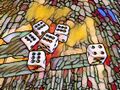 Stained Glass Dice.