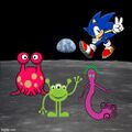 Sonic vs Aliens: Dawn of Cartoon.