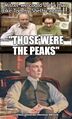 Those Were the Peaks is a British-American period crime drama television series about the Peaky Blinders crime gang in 1970s America.