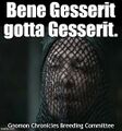 Bene Gesserit gotta Gesserit.