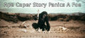 "Ape Caper Story Panics A Foe."