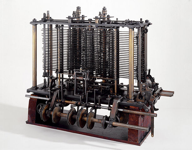 An early version of Charles Babbage's Analytical Engine.