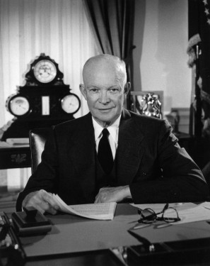 File:Eisenhower in the Oval Office February 1956.jpg