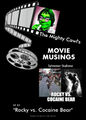 Mighty Cawl Movie Musings poster - Rocky vs Cocaine Bear.jpg