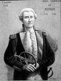 1733: Mathematician, physicist, and sailor Jean-Charles de Borda born. He will contribute to the development of the metric system, constructing a platinum standard meter, the basis of metric distance measurement.