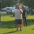 Noah Warner singing in Whiteside Park (30 July 2024) @ 5:48 pm.