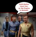 "The Mirror on the Edge of Forever" is one of the "Forbidden Episodes" of the television series Star Trek.