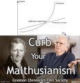 Curb Your Malthusianism is an American television sitcom created by Thomas Robert Malthus and Larry David.