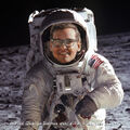George Santos on the moon.