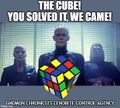 Hellcuber is a 1987 British geometry horror film about a haunted Rubik's cube which summons the Cenobites, a group of extra-dimensional, sadomasochistic mathematicians who cannot differentiate between proofs and conjectures.