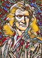 Stained Glass Isaac Newton.