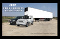 The Jeep Twin Liberty Hauling System is a mechanical device which couples two Jeep Liberty vehicles side-by-side, allowing them to pull a large semi-trailer.