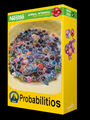 Probabilitios is a probability theory breakfast cereal which uses dice-like cereal bits to generate a unique pseudo-random taste sensation for each consumer.