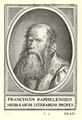 1597: Scholar, printer, and bookseller Franciscus Raphelengius dies. Raphelengius produced an Arabic-Latin dictionary, about 550 pages, which was published posthumously in 1613 at Leiden — the first publication by printing press of a book-length dictionary for the Arabic language in Latin.