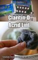 "Acrid Lint" is an anagram "Claritin-D".