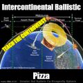 "Pineapple: Teach the Controversy." (Promotional ballistic flight diagram courtesy Intercontinental Ballistic Pizza.