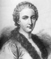 1750: Maria Gaetana Agnesi receives a response from Pope Benedict XIV on the publication of her book, Instituzioni Analitiche, a two volume presentation covering algebra, calculus and differential equations. The pope will send her a gold medal and a wreath laid with precious stones, and name her honorary professor at the University of Bologna.