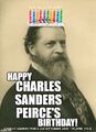 Happy Charles Sanders Peirce's Birthday (10 September)
