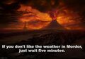 The Weather in Mordor is a 2022 fantasy weather television news station.