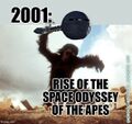 2001: Rise of the Space Odyssey of the Apes is an educational activity kit manufactured by [REDACTED] and distributed by the Greater Sol System Co-Prosperity Sphere.
