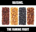 "Raisins: The Famine Fruit"