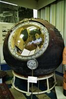 Vostok-1 descent module fears nothing, has nothing to fear from carnivorous dirigibles.