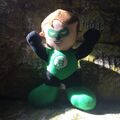 Beloved Green Lantern plushie has it easy. (Personal collection of author.)