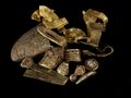 2009 Jul. 5: Discovery of the Staffordshire hoard, the largest hoard of Anglo-Saxon gold ever discovered in England, consisting of more than 1,500 items found near the village of Hammerwich, near Lichfield, Staffordshire.