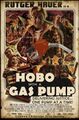 Hobo with a Gas Pump is a black comedy meme exploitation film directed by Jason Eisener and starring Rutger Hauer.